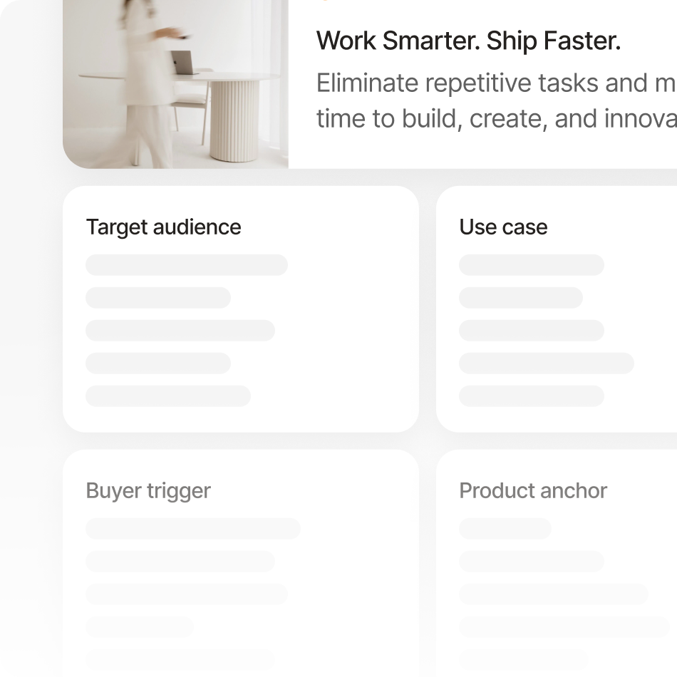 Tag and learn at the idea level feature illustration